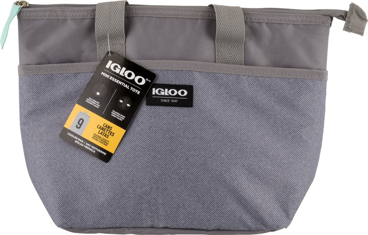 slide 8 of 12, Igloo Twill Texture Essential Tote Cooler Bag Mini 1 ea, 1 ct