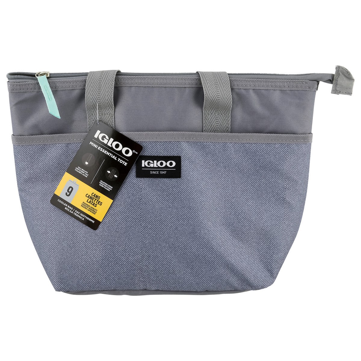 slide 1 of 12, Igloo Twill Texture Essential Tote Cooler Bag Mini 1 ea, 1 ct