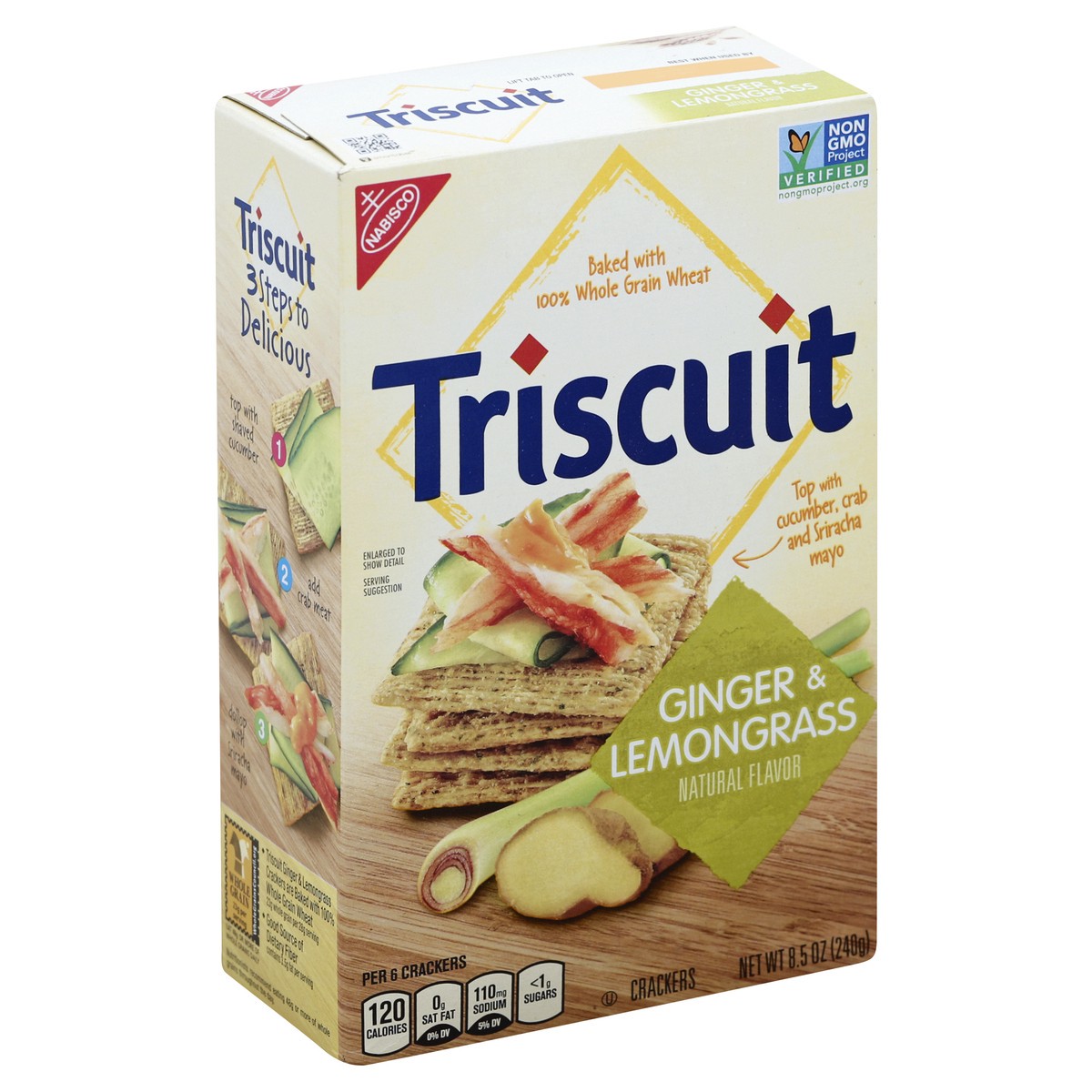 slide 4 of 5, Triscuit Crackers 8.5 oz, 8.5 oz