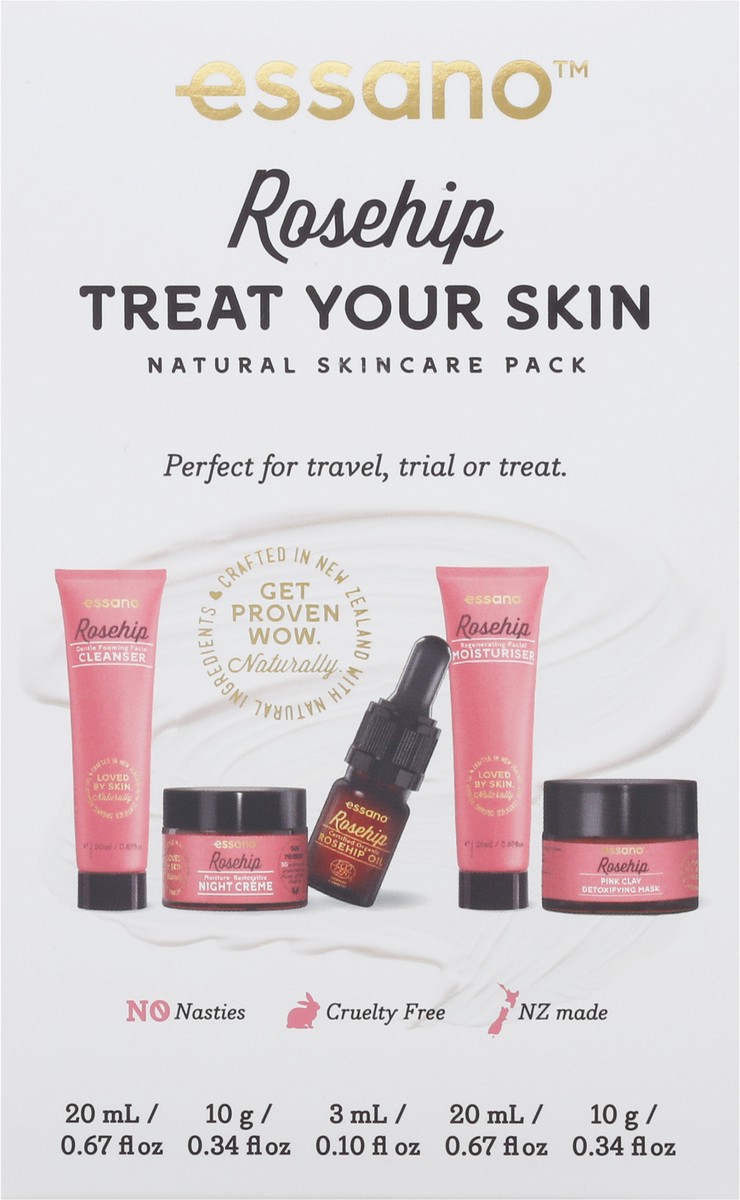 slide 1 of 13, essano Rosehip Natural Skincare Pack 1 ea, 4.23 oz