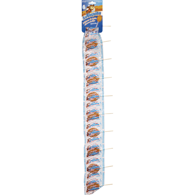 slide 1 of 1, Canel's La Vaquita Milk Jumbo Lollipop Strip, 10 ct