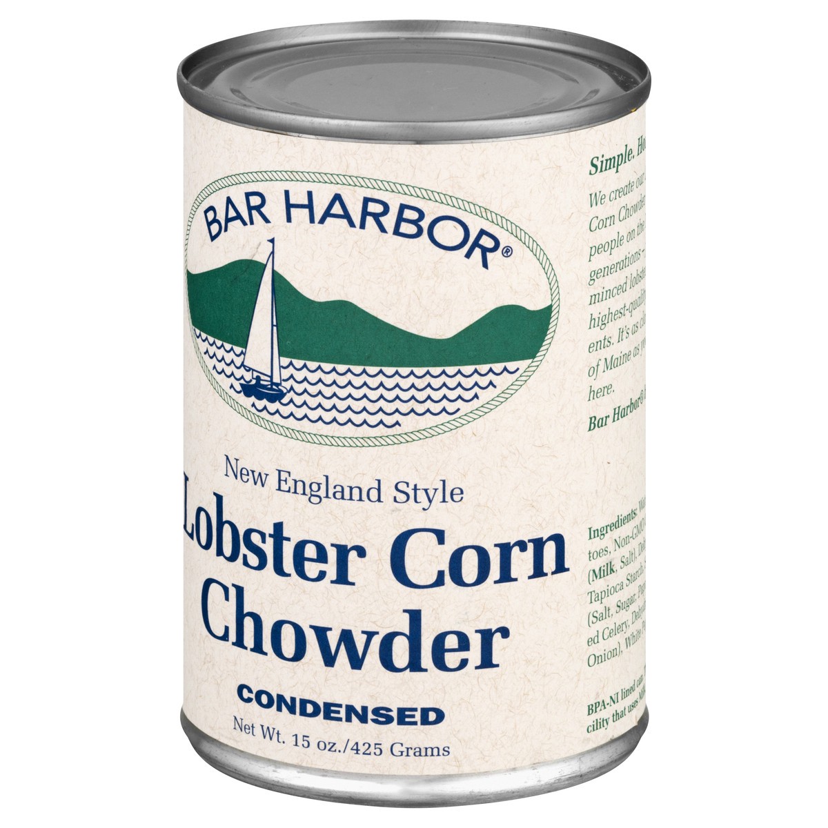 slide 3 of 9, Bar Harbor Lobster Corn Chowder - New England Style, 15 oz