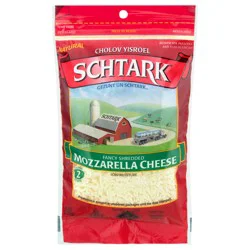 Schtark Low-Moisture Mozzarella Fancy Shredded Cheese 8 oz