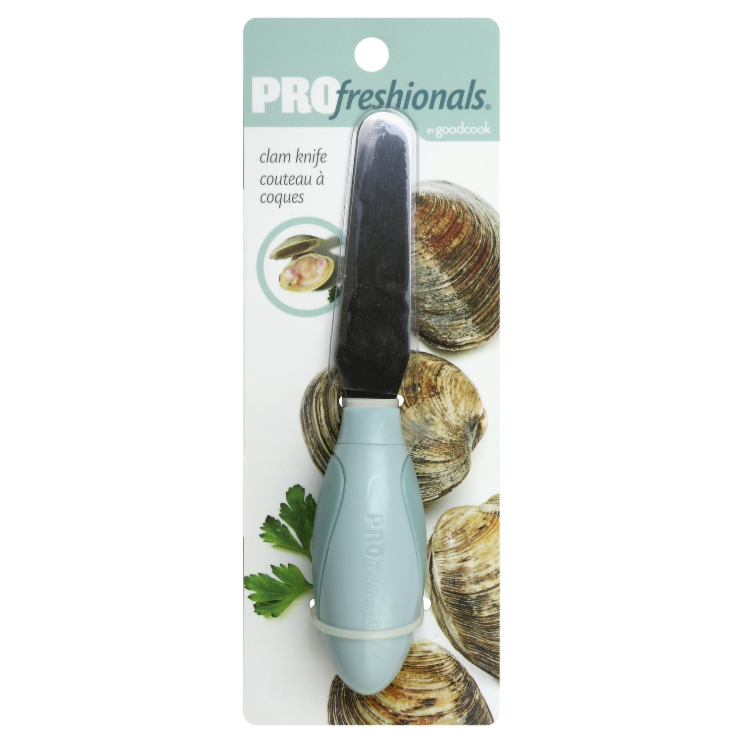 slide 1 of 2, Profreshionals Stainless Steel Clam Knife, 1 ct