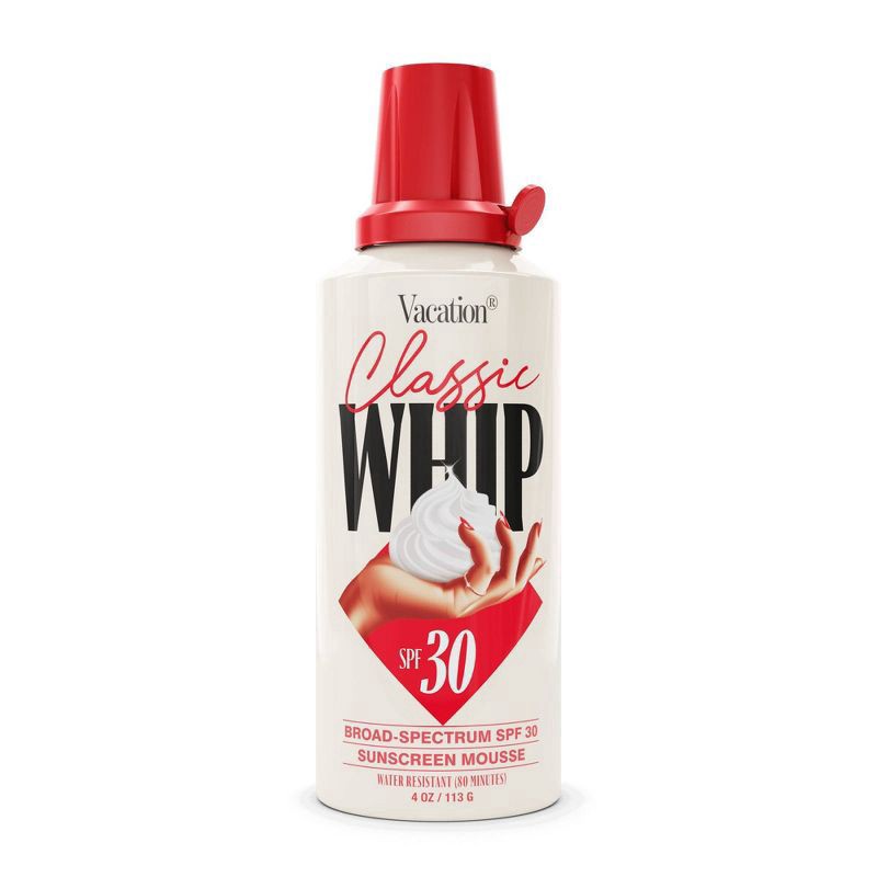 slide 1 of 10, Vacation Sunscreen Classic Whip - SPF 30 - 4 fl oz, 4 fl oz