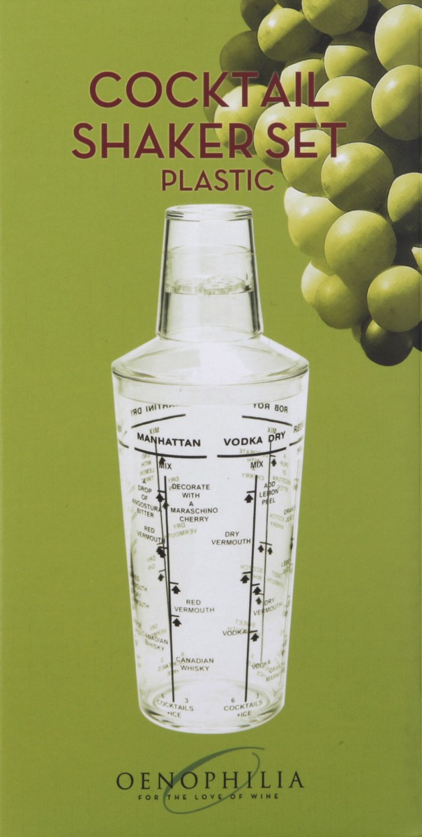 slide 2 of 5, Oenophilia Cocktail Shaker Set 1 ea, 1 ct