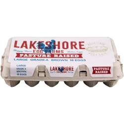 Lakeshore Pasture Raised Grade A Large Brown Eggs