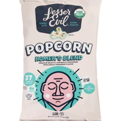 Lesser Evil Homers Blend Popcorn - 4.6 oz