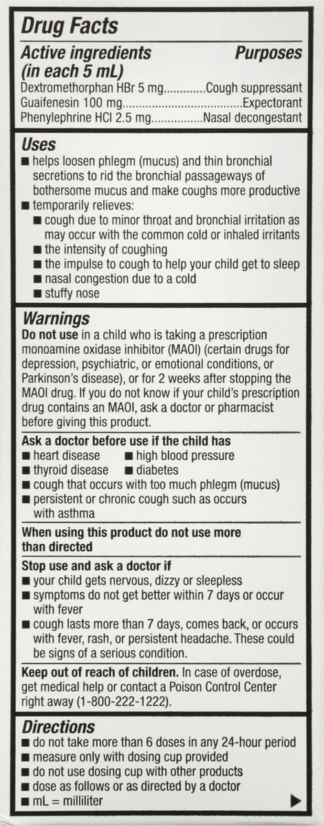 slide 5 of 14, TopCare Health Children's Multi-Symptom Cold Very Berry Flavor Mucus Relief 4 fl oz, 4 fl oz