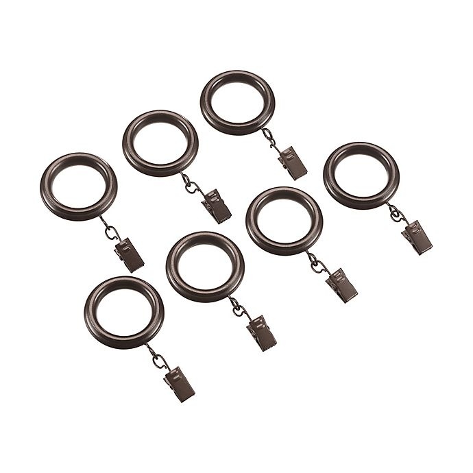 slide 1 of 1, Cambria Casuals Clip Rings - Venetian Bronze, 7 ct