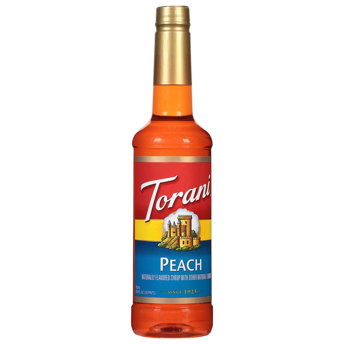 slide 3 of 13, Torani Peach Syrup - 25.4 fl oz, 25.4 fl oz