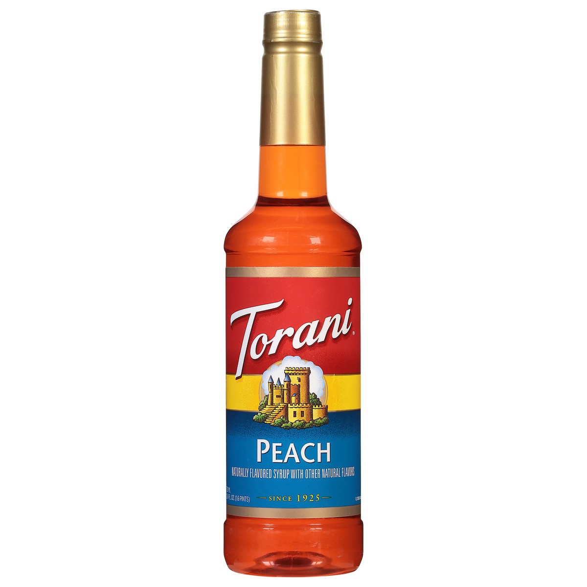slide 7 of 13, Torani Peach Syrup - 25.4 fl oz, 25.4 fl oz