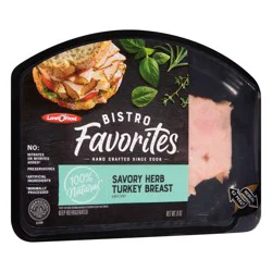 Land O' Frost Bistro Favorites Savory Herb Turkey Breast 8 oz