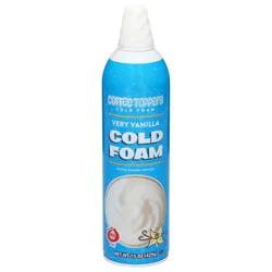 Coffee Toppers Very Vanilla Cold Foam 15 oz
