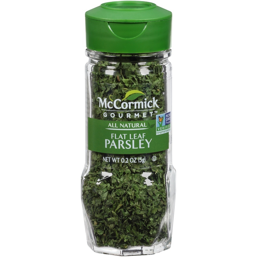 slide 1 of 4, McCormick Gourmet All Natural Flat Leaf Parsley, 0.2 oz