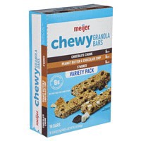 slide 7 of 29, Meijer Chewy Granola Bar Variety Pack, 18 ct