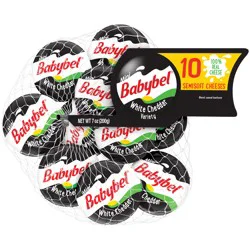 Mini Babybel Cheese Semisoft Cheeses White Cheddar