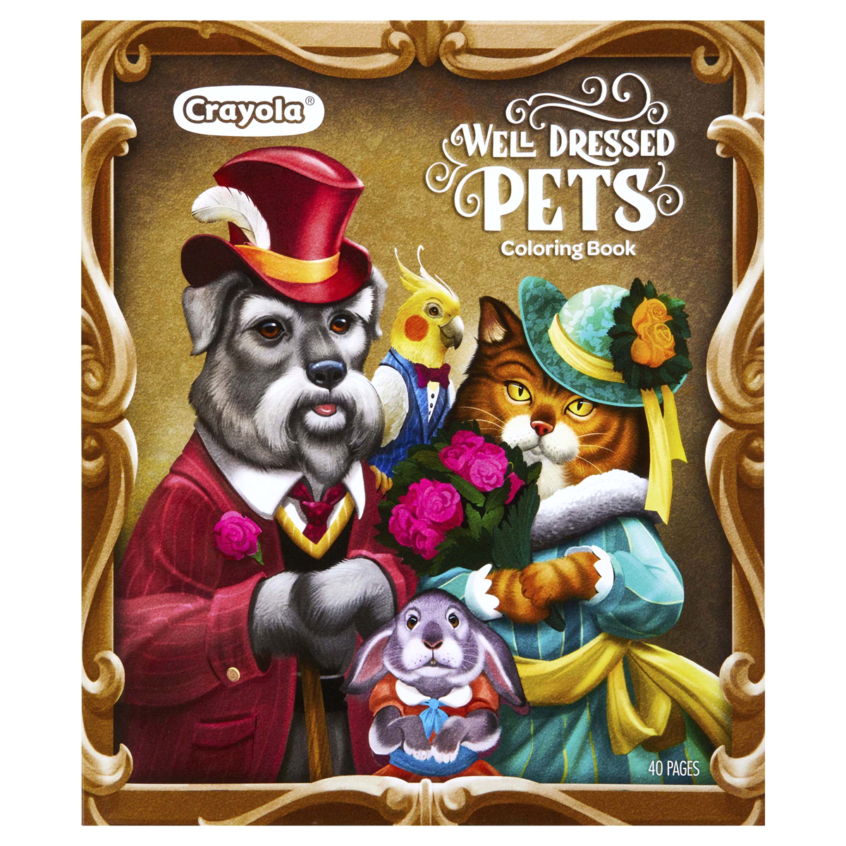 slide 1 of 8, Crayola Well Dressed Pets Coloring Book, 1 ct