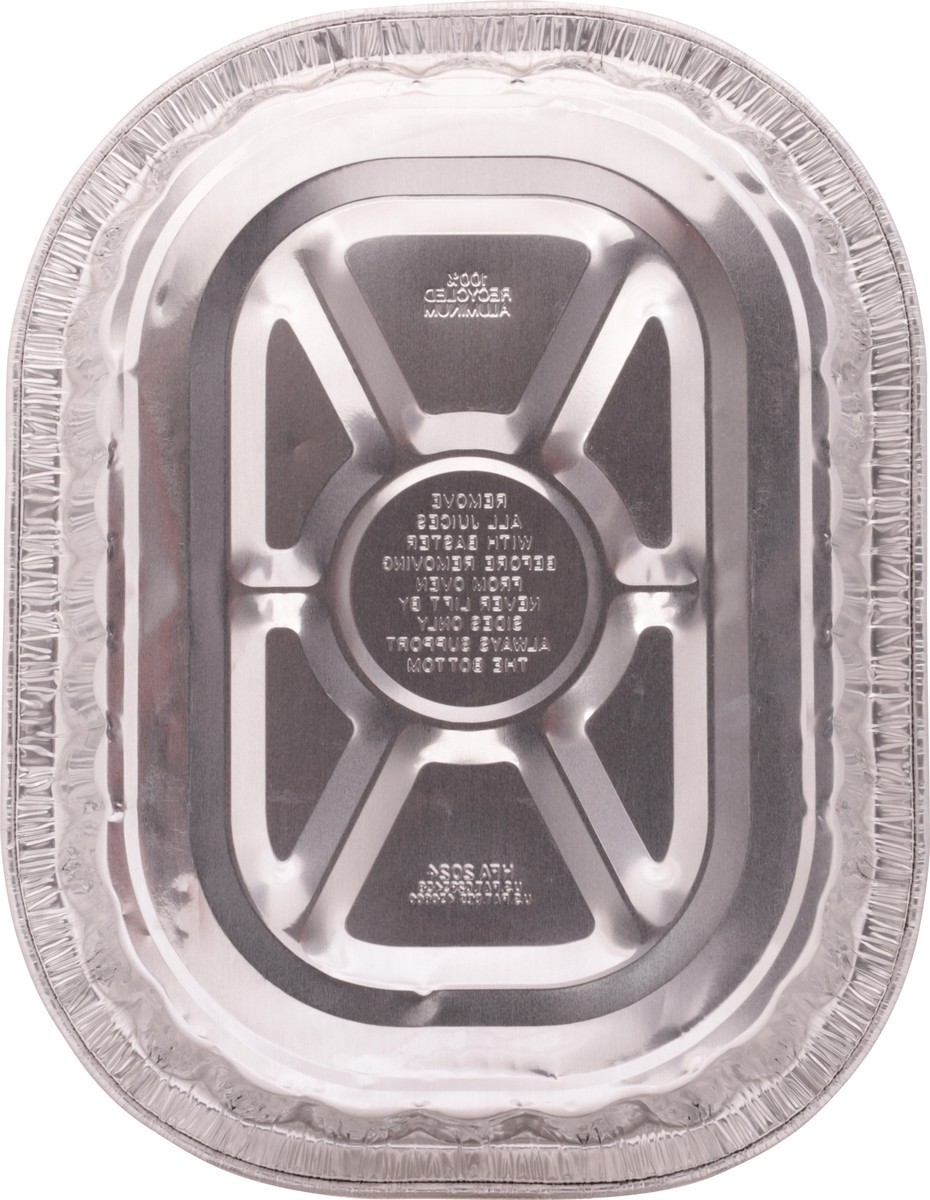 slide 3 of 9, Handi-foil Oval King Roaster Pan 1 ea, 1 ct