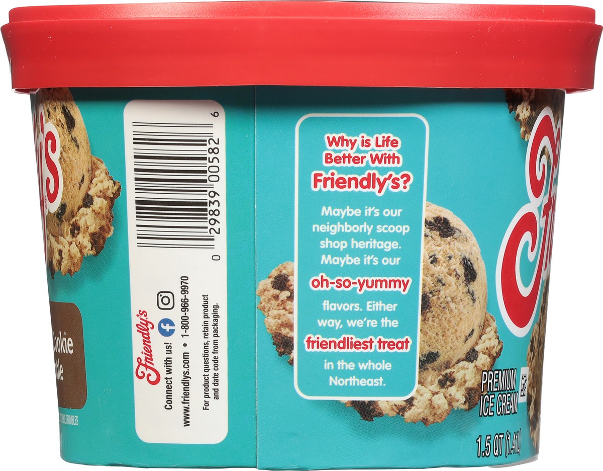 slide 7 of 9, Friendly's Premium Coffee Cookie Crumble Ice Cream 1.5 qt, 1.5 qt