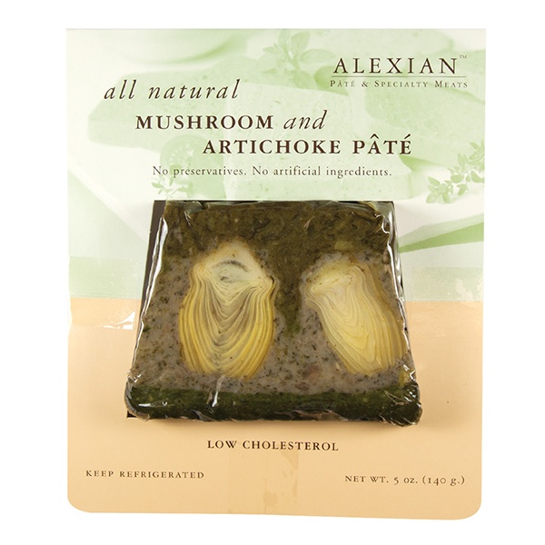 slide 1 of 1, Alexian Mushroom Artichoke Slice, 5 oz
