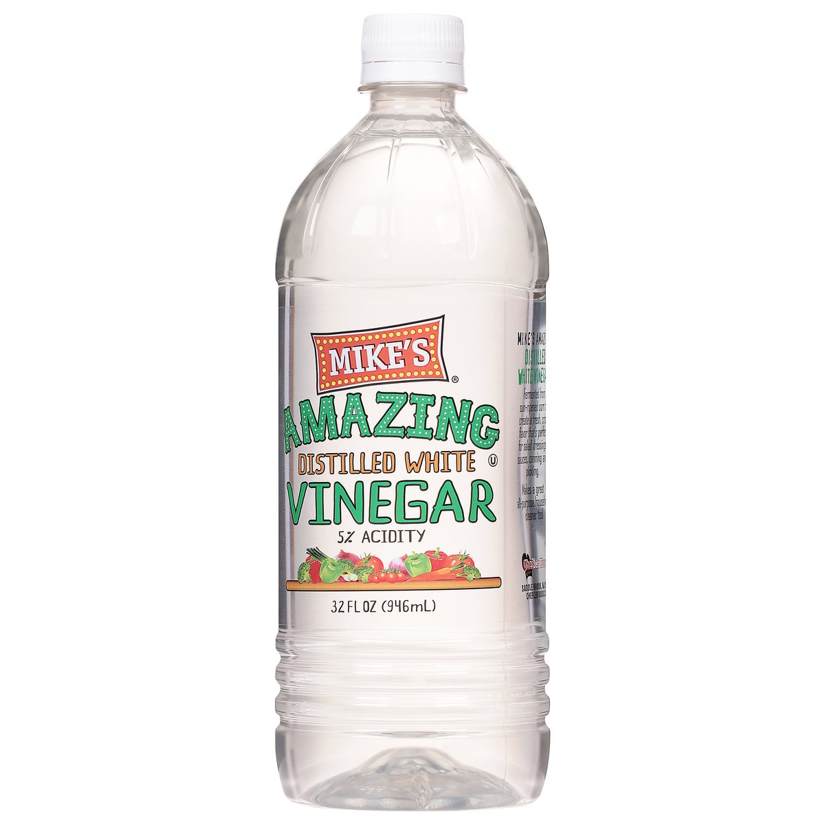 slide 4 of 13, Mike's Amazing 5% Acidity Distilled White Vinegar 32 fl oz, 32 fl oz