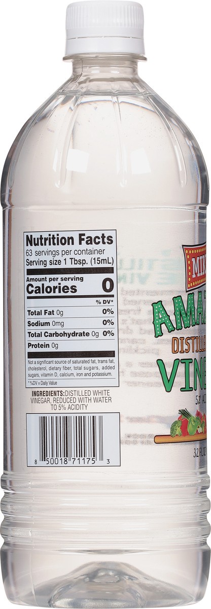 slide 11 of 13, Mike's Amazing 5% Acidity Distilled White Vinegar 32 fl oz, 32 fl oz