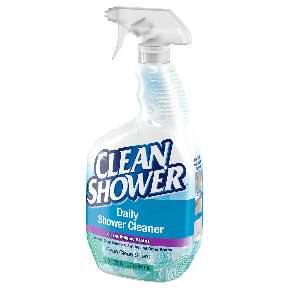 slide 6 of 8, Clean Shower Original Bathroom Cleaner, 32 fl oz