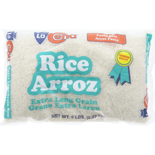 slide 1 of 1, La Cena Extra Long Grain Rice, 5 ct