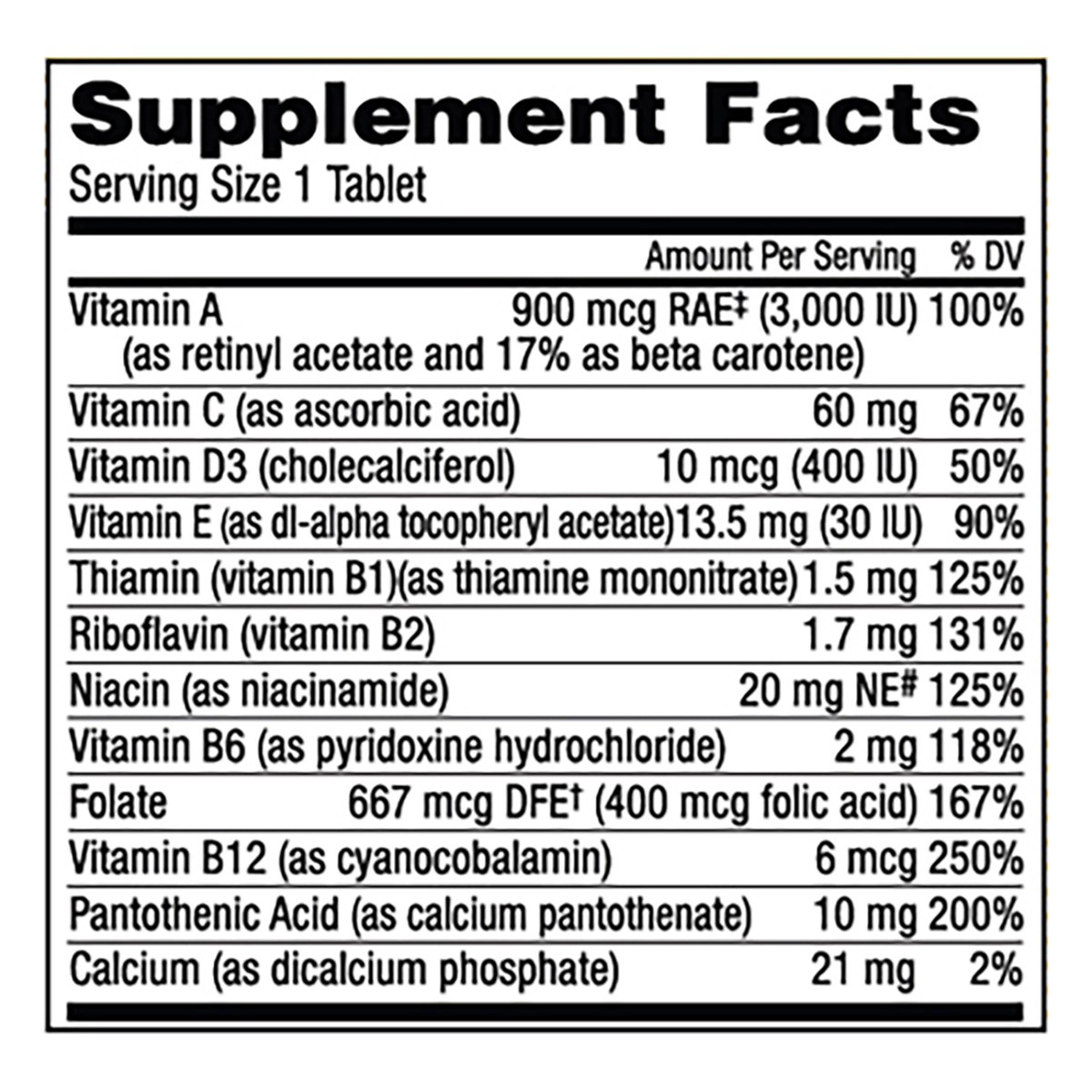 slide 6 of 10, Mini Multi Vitamins Tablets, 100 ct