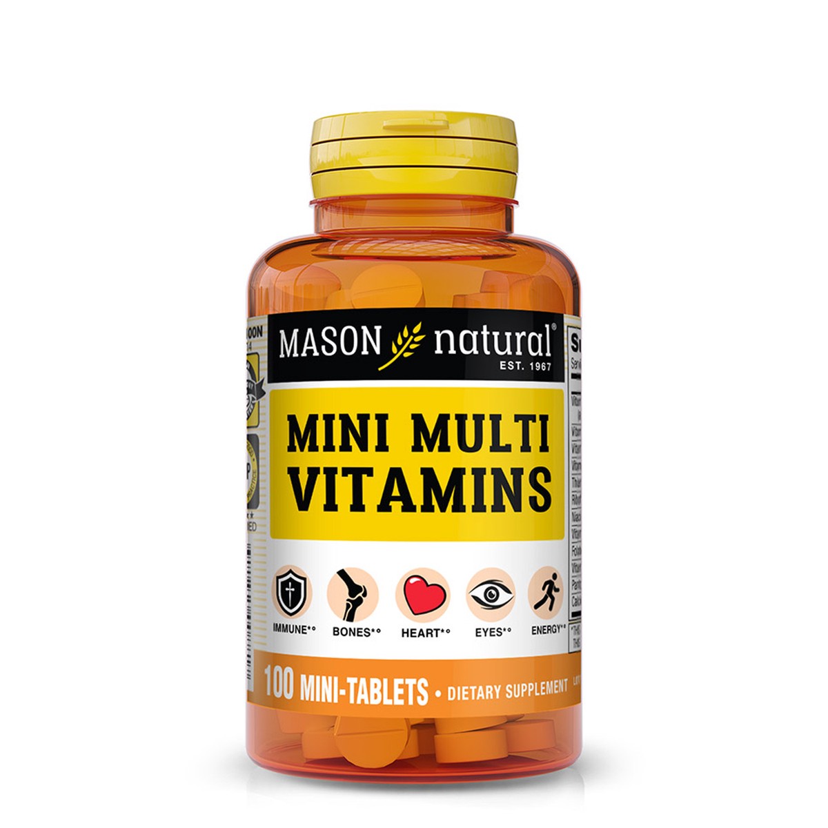slide 1 of 10, Mini Multi Vitamins Tablets, 100 ct