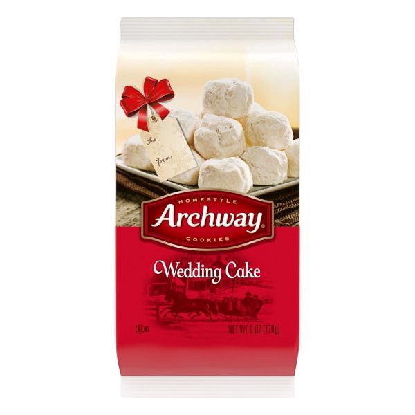 slide 1 of 5, Archway Cookies Archway Classics Sugar Box Wedding Cake Cookies, 6 oz