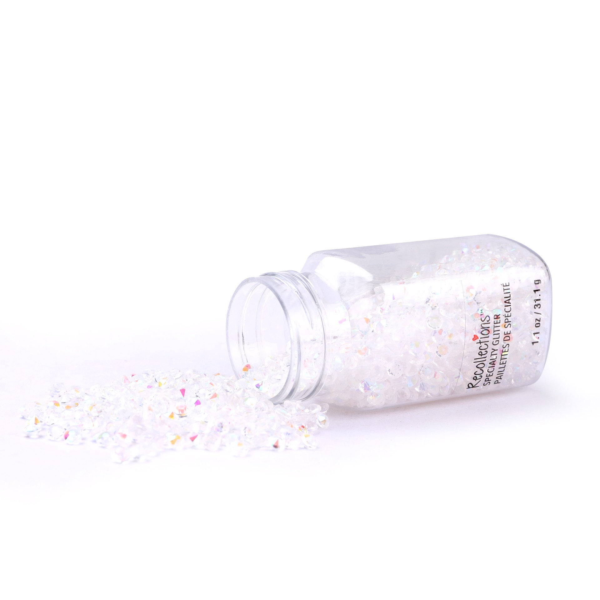 slide 2 of 3, Crystal Specialty Glitter By Recollections, 1.1 oz