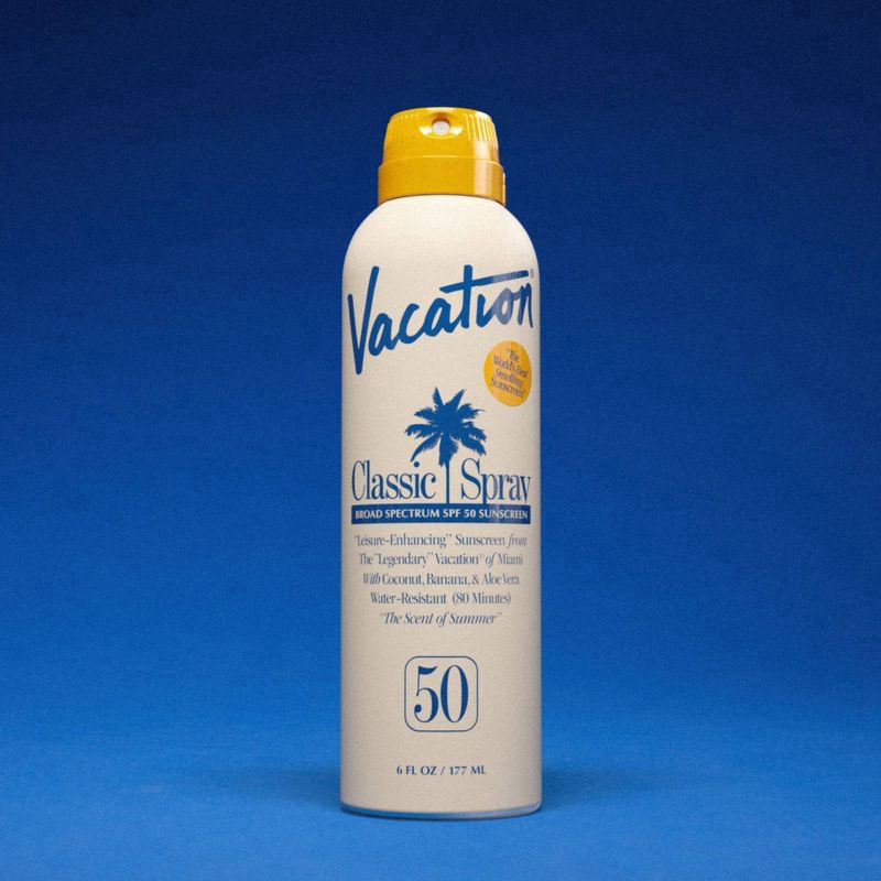 slide 2 of 9, Vacation Classic Sunscreen Spray - SPF 50 - 6 fl oz, 6 fl oz