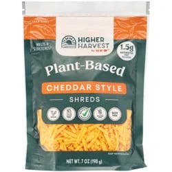 Higher Harvest by H-E-B Plant Based Shredded Cheddar Cheese