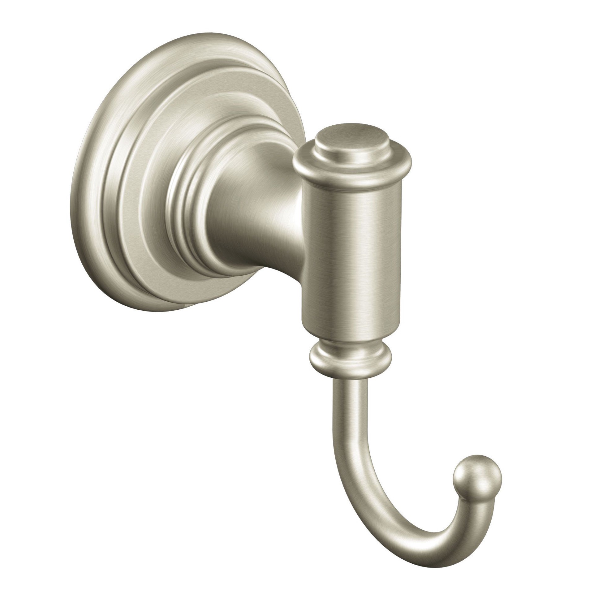 slide 2 of 5, Moen Ellsworth Robe Hook - Brushed Nickel, 1 ct