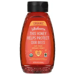 Wholesome Organic Fair Trade Honey 16 oz