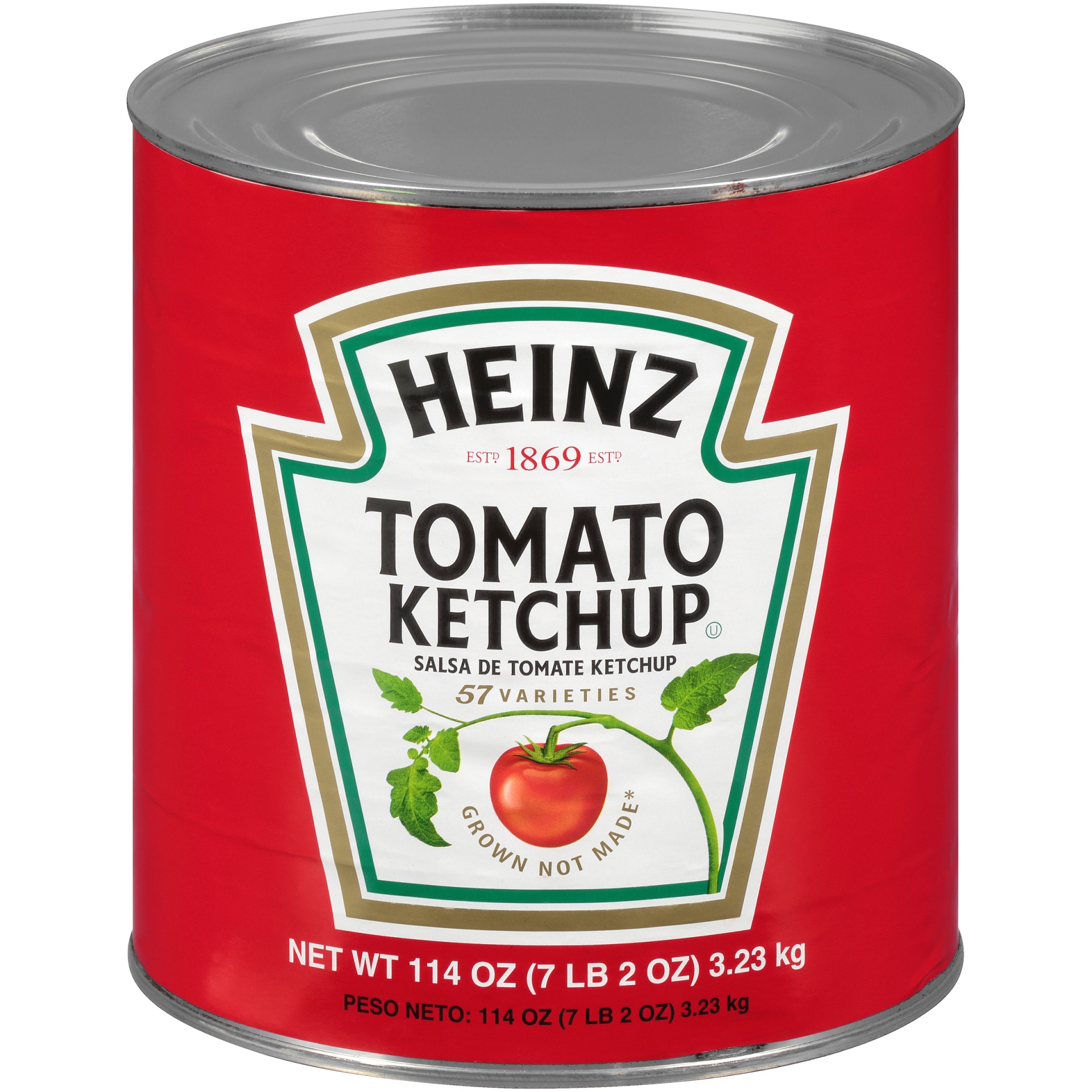 slide 1 of 1, Heinz Tomato Ketchup Can, 114 oz