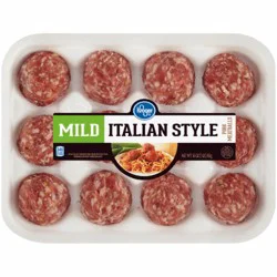 Kroger Mild Italian Style Pork Meatballs