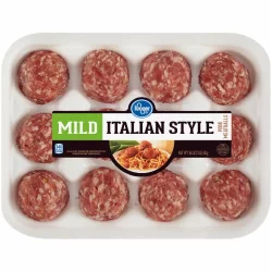 Kroger Mild Italian Style Pork Meatballs