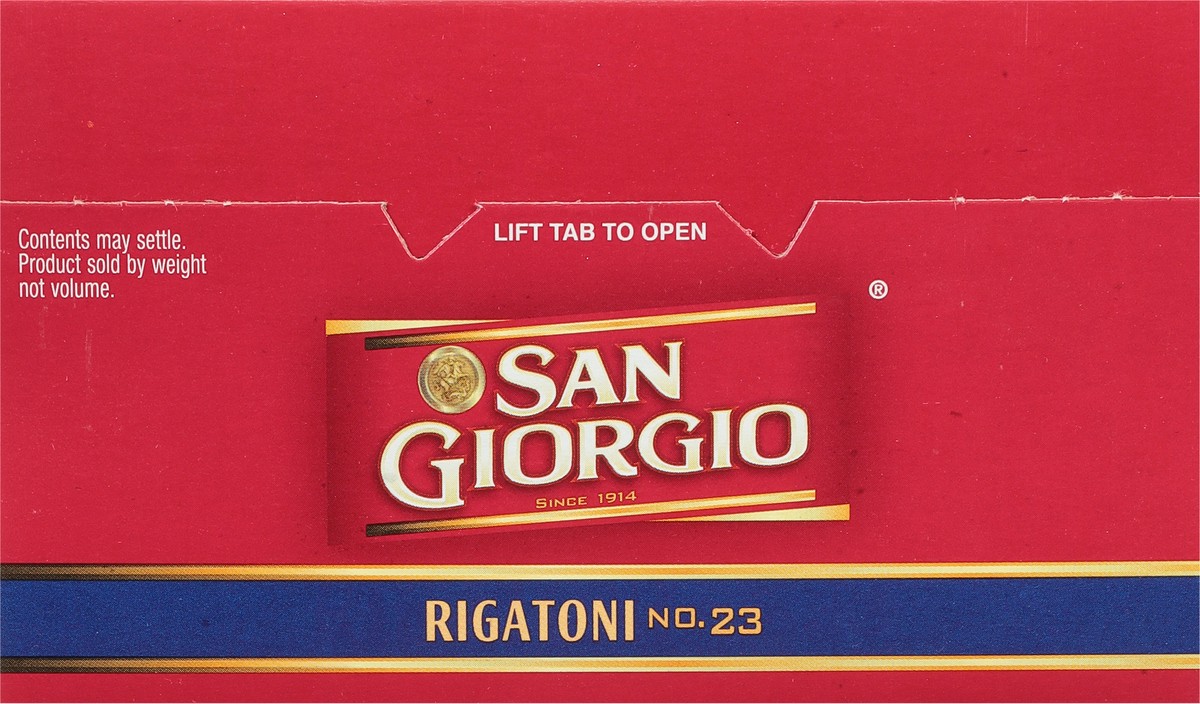 slide 7 of 9, San Giorgio No. 23 Rigatoni 16 oz, 16 oz