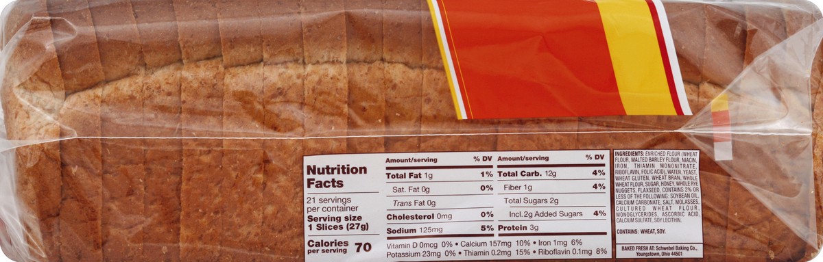 slide 3 of 6, Schwebel's Bread 20 oz, 20 oz