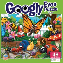 Master Pieces Bug Zone Googly Eyes Jigsaw Puzzle, 48 pc