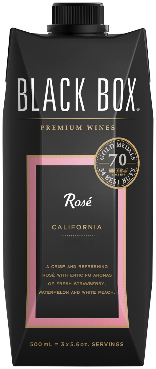 slide 3 of 3, Black Box Tetra Rose, 500 ml