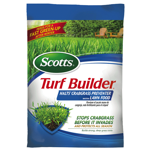 slide 1 of 1, Scotts Turf Builder Halts Crabgrass Preventer with Lawn Food, 13.35 lb