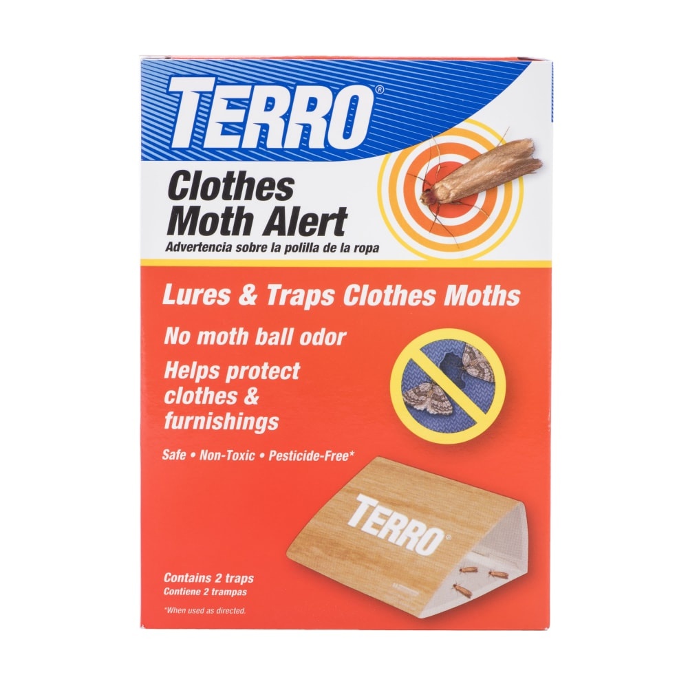 slide 1 of 1, TERRO Clothes Moth Alert Trap, 2 ct