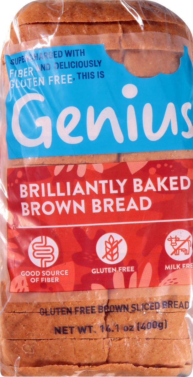 slide 6 of 9, Genius Bread, 14 oz