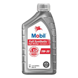 Mobil Full Synthetic High Mileage Motor Oil 5W-30