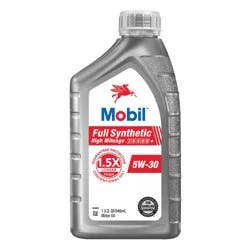 Mobil Full Synthetic High Mileage Motor Oil 5W-30