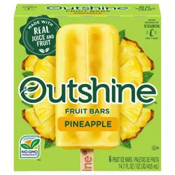 Outshine Pineapple Fruit Bars 6 ea
